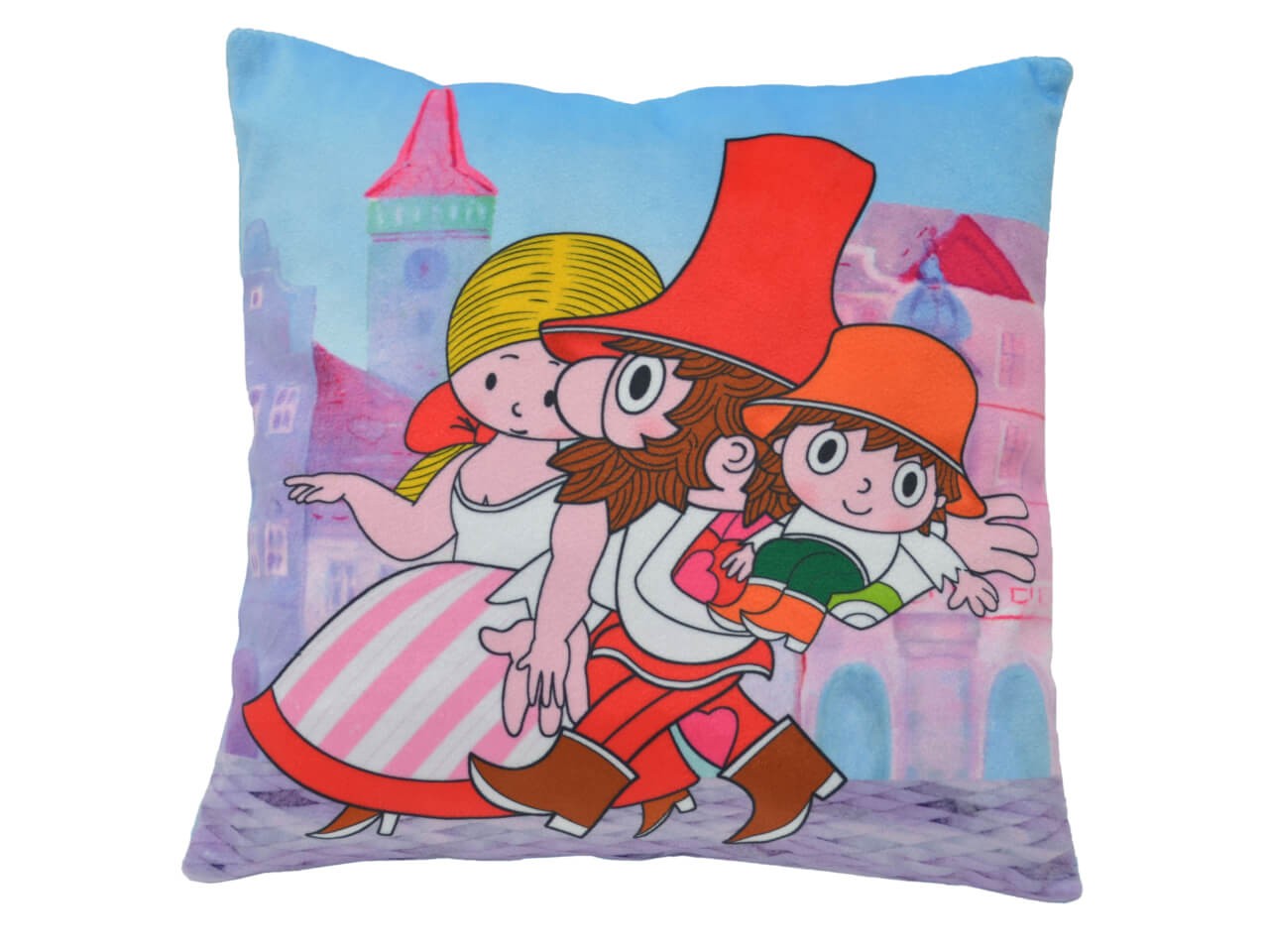 Mubrno Kissen 25x25cm Rumcajs, Jicin Mubrno Kissen 25x25cm Rumcajs, Jicin von munabo