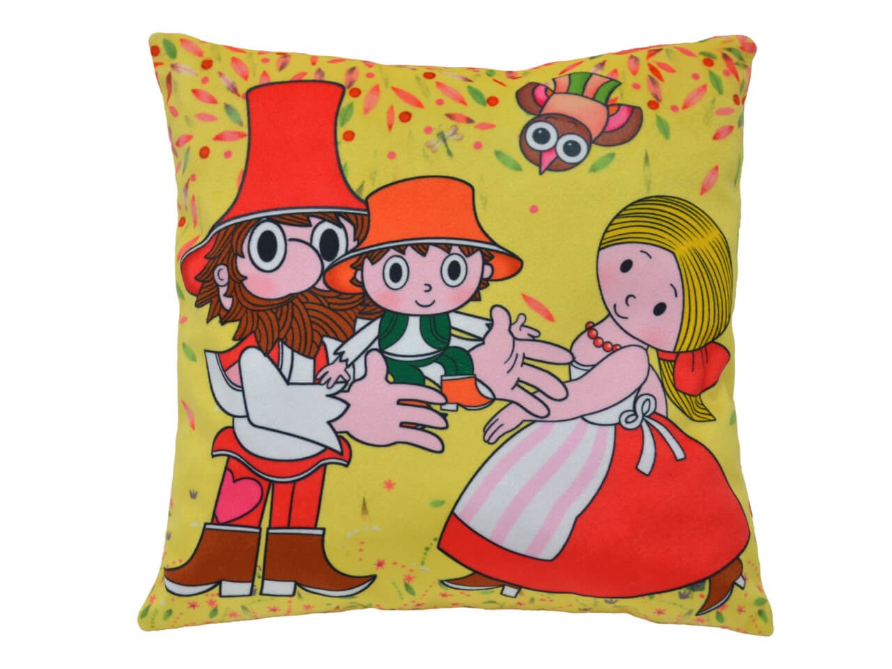 Mubrno Kissen 25x25cm Rumcajs, Wiese Mubrno Kissen 25x25cm Rumcajs, Wiese von munabo