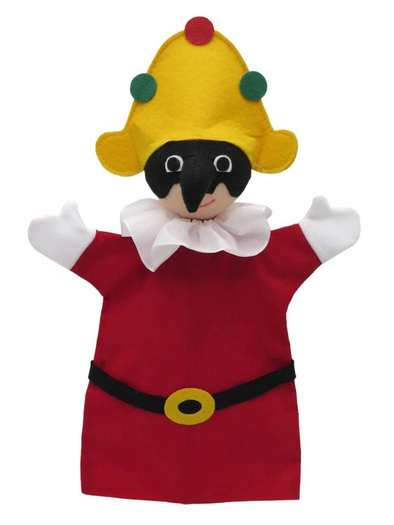 Polichinelle 32 cm, Handpuppe von munabo