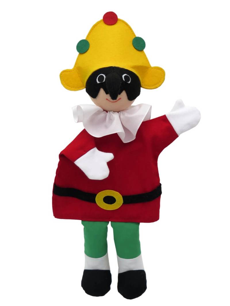 Polichinelle 37 cm, Handpuppe von munabo