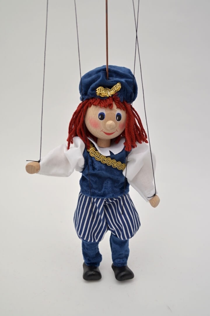 Prinz 20 cm, Holz- Marionette von munabo