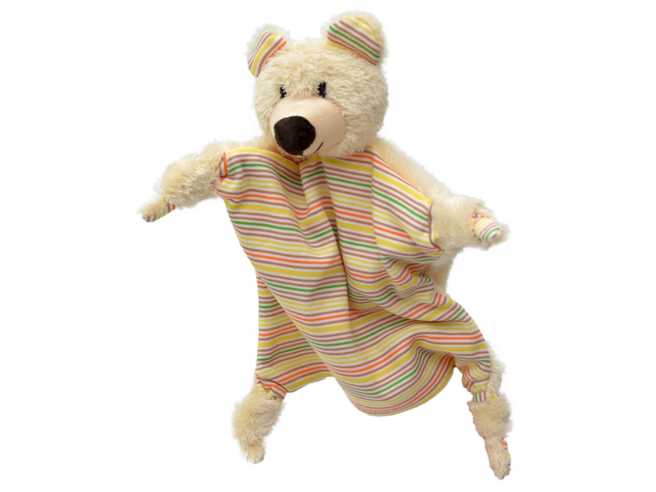 Schmusetuch Bär - Schmusehandpuppe Bär, Schnuffeltuch Schmusetuch Bär - Schmusehandpuppe Bär, Schnuffeltuch von munabo