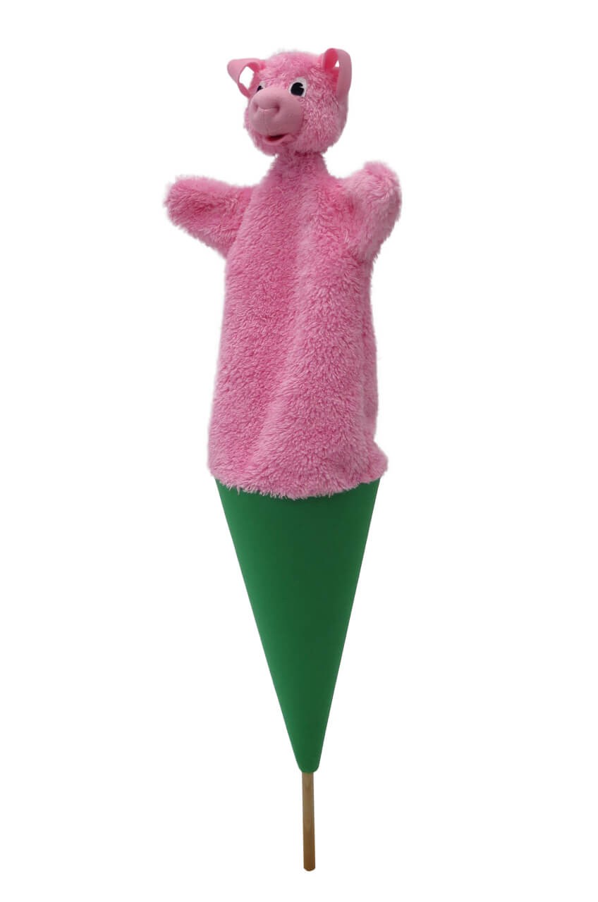 Schweinchen 53cm 3in1, Tütenkasper Schweinchen 53cm 3in1, Tütenkasper von munabo