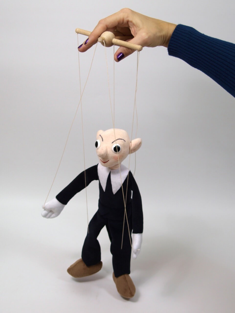 Spejbl 30cm, Marionette Spejbl 30cm, Marionette von munabo