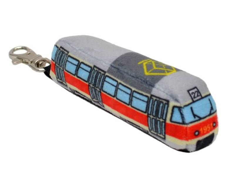 Straßenbahn 10 cm, Schlüsselanhänger von munabo