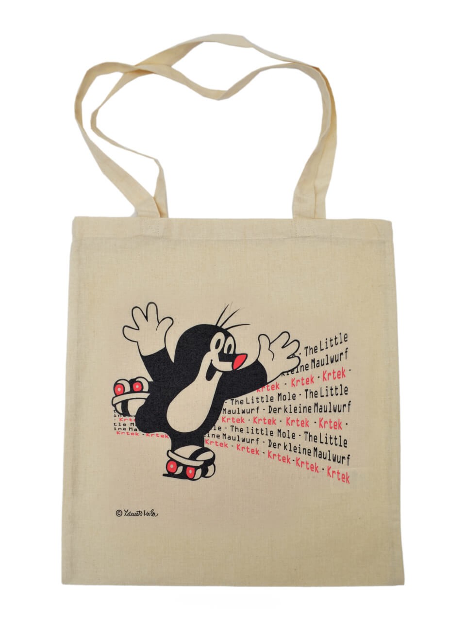 Tasche der kleine Maulwurf, Rollschuhfahrer-Stoffbeutel, Umhängebeutel Tasche der kleine Maulwurf, Rollschuhfahrer-Stoffbeutel, Umhängebeutel von munabo