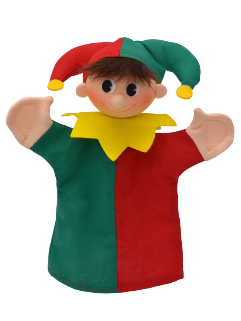 Till gelber Kragen 24 cm, Handpuppe Till gelber Kragen 24 cm, Handpuppe von munabo
