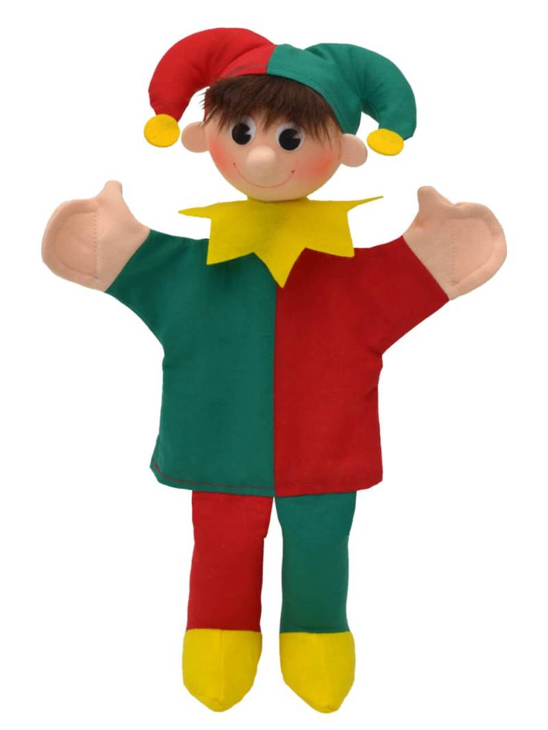 Till gelber Kragen 37 cm, Handpuppe von munabo