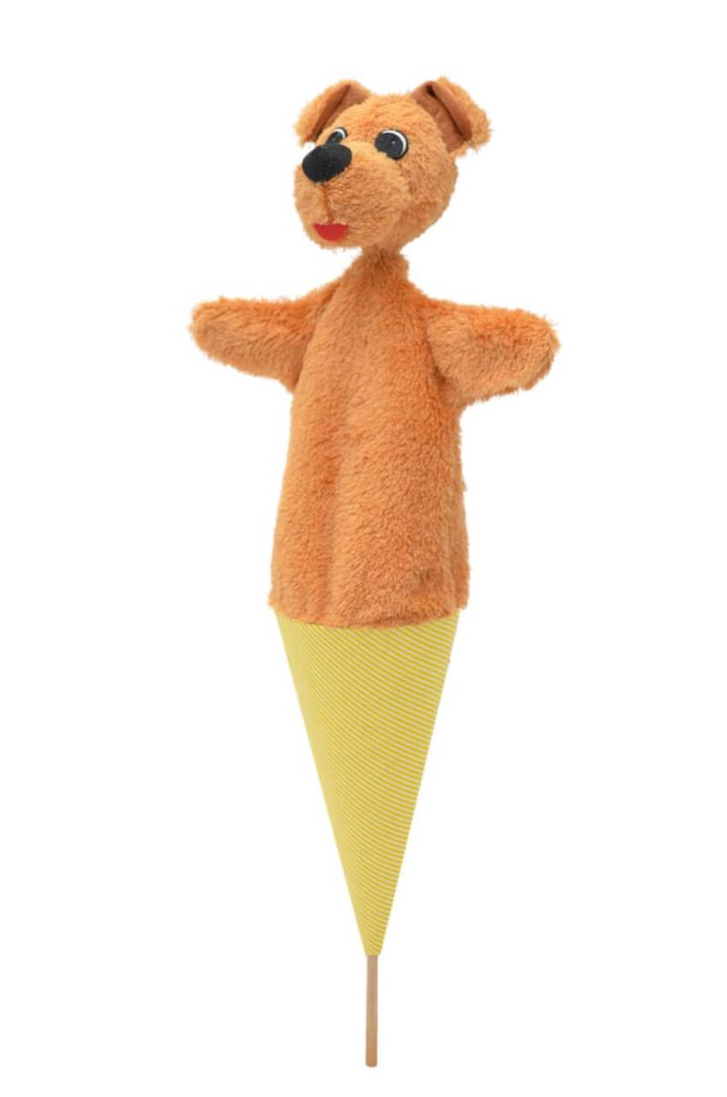 Tütenkasper Hündchen beige - Tütenkasper 3in1 von munabo