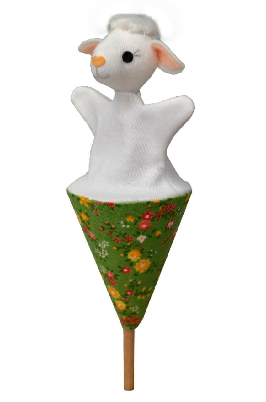 Tütenkasper Schäfchen, 20cm Tütenkasper Schäfchen, 20cm von munabo