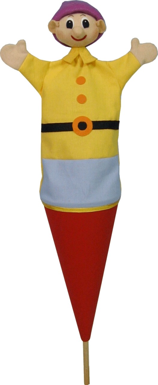 Tütenkasper Zwerg Šmudla, 55cm von munabo