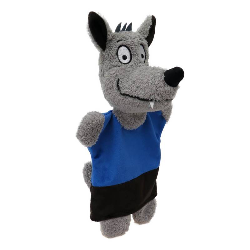 Wolf Sedivak 33 cm, Handpuppe von munabo