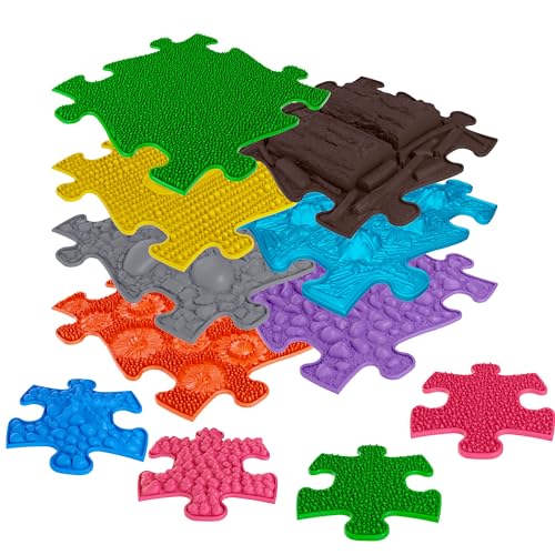 Orthopädische Sensorik Strukturmatten Muffik Basic Set -2" - 11 Teile für taktile Wahrnehmung Orthopädische Sensorik Strukturmatten Muffik Basic Set -2" - 11 Teile für taktile Wahrnehmung von muffik