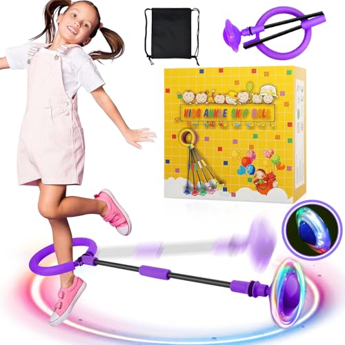 Kinder Blinkender Springring,Faltbarer Flash Jumping Ball Swing Wheel mit Lichtrad Spiele Sport Sprungball Ankle Skip Ball Fußkreisel Geschenke für Mädchen von 6, 7, 8, 9 nnd 10 Jahren Kinder Blinkender Springring,Faltbarer Flash Jumping Ball Swing Wheel mit Lichtrad Spiele Sport Sprungball Ankle Skip Ball Fußkreisel Geschenke für Mädchen von 6, 7, 8, 9 nnd 10 Jahren von mumba