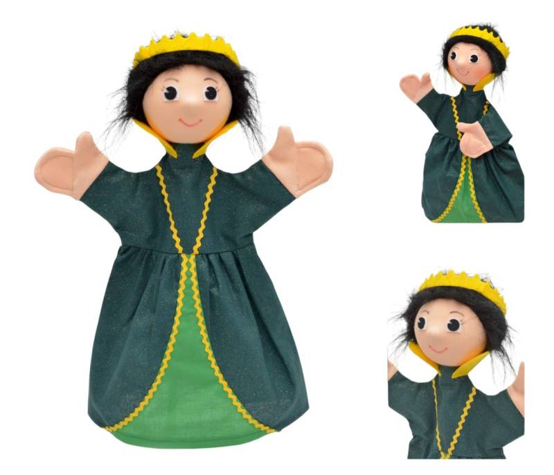 Handpuppe Königin Grafie 34 cm,Sprachtherapie Hilfsmittel von munabo