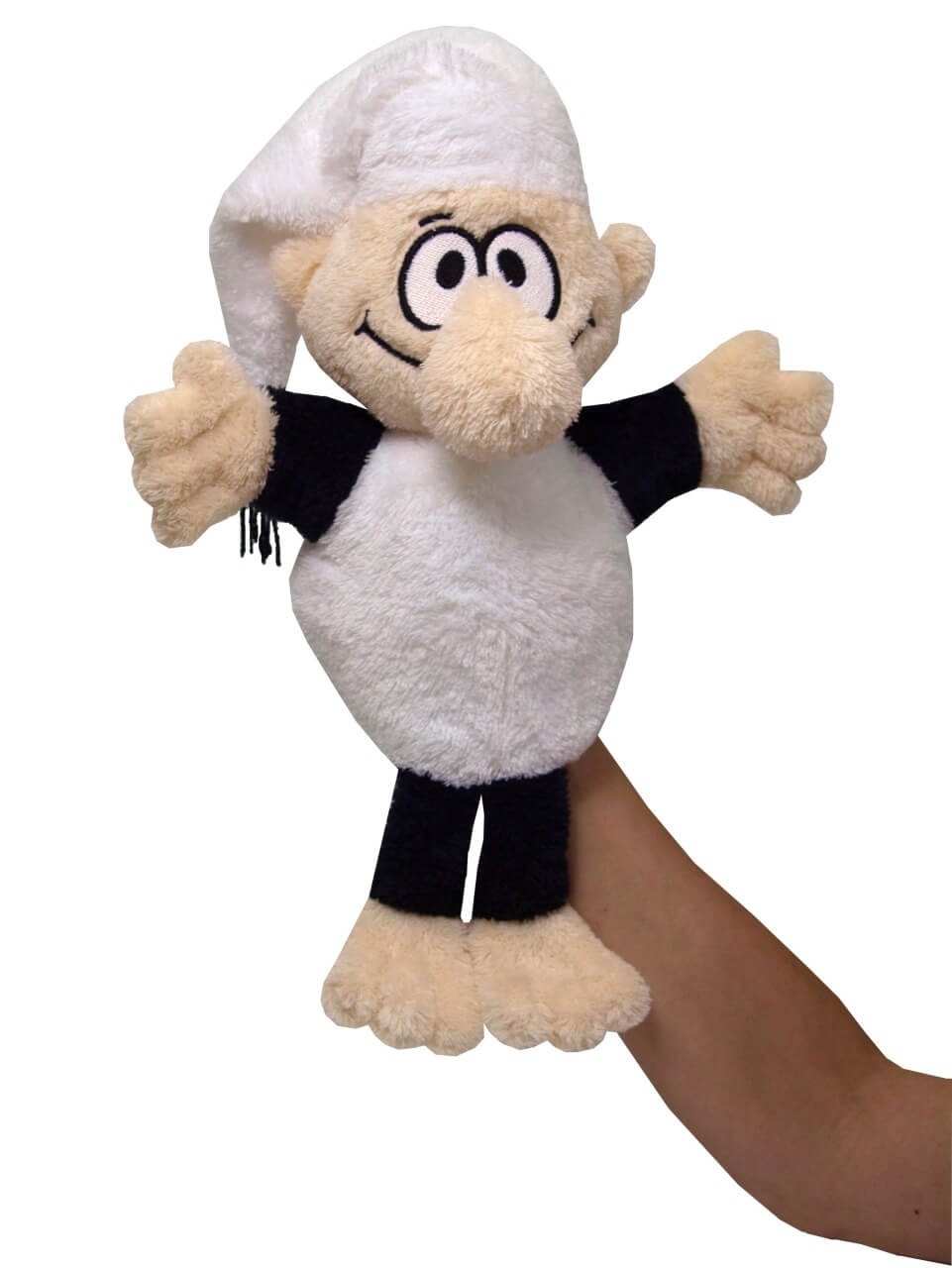 Handpuppe Vochomurka weiß 40cm – Handpuppen für Kinder, Křemílek & Vochomurka Märchenfiguren von munabo