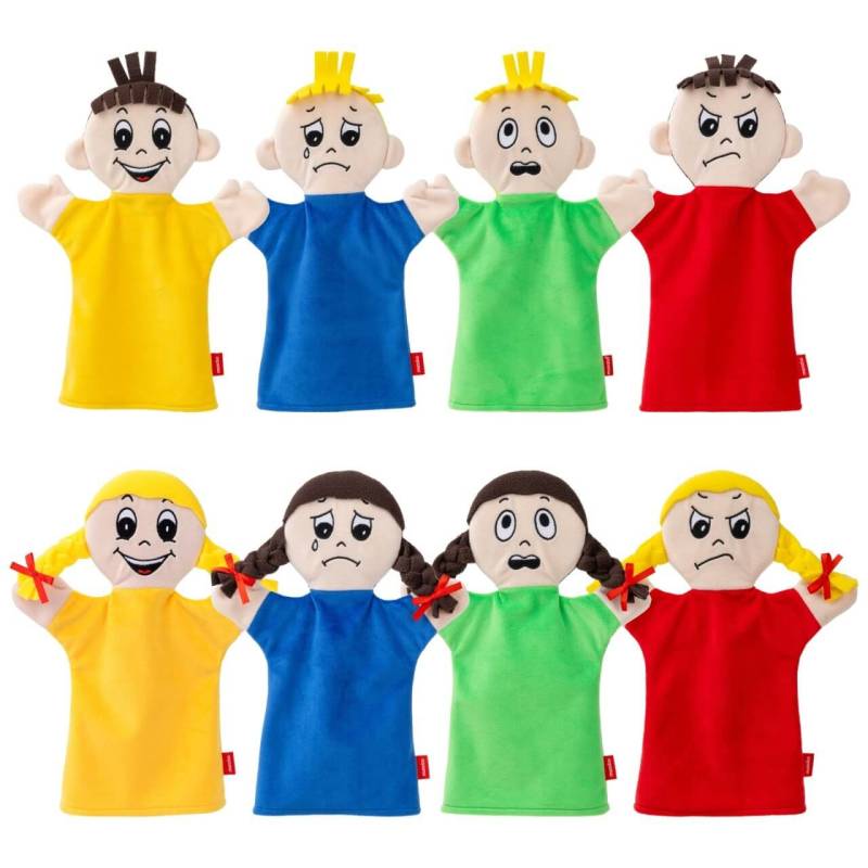 Handpuppenset Emotionen Mädchen und Jungs von munabo