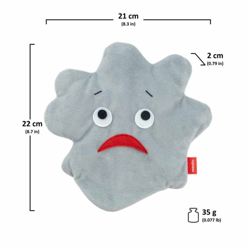 Logopädie bzw.Sprachtherapie Hilfsmittel Fehler-Handpuppe Wolke von munabo