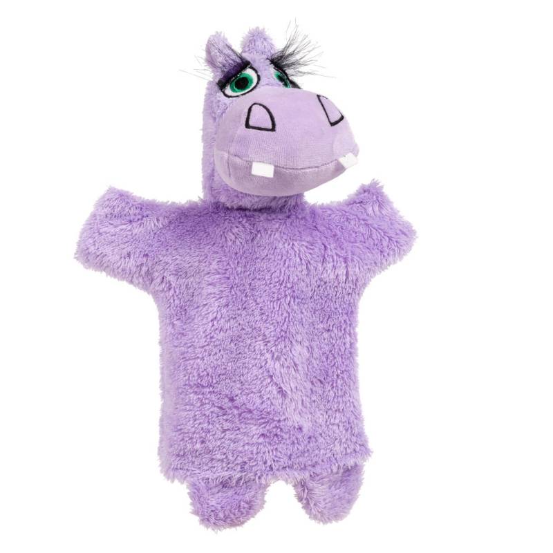 Munabo Crazy Handpuppe Nilpferd, lila, 31cm - Witziger Begleiter mit frechem Charme von munabo