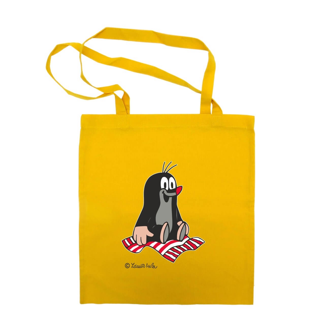 Tasche Maulwurf mit fliegenden Teppich in gelb Tasche Maulwurf mit fliegenden Teppich in gelb von munabo