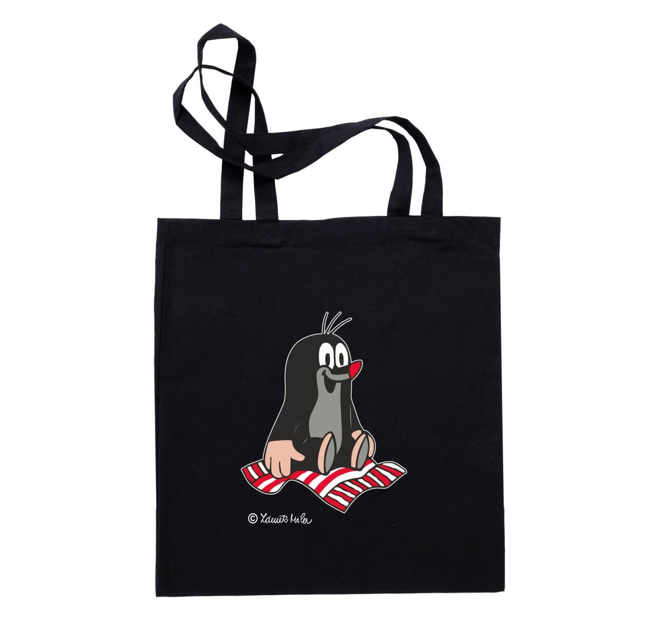 Tasche Maulwurf mit fliegenden Teppich in schwarz Tasche Maulwurf mit fliegenden Teppich in schwarz von munabo