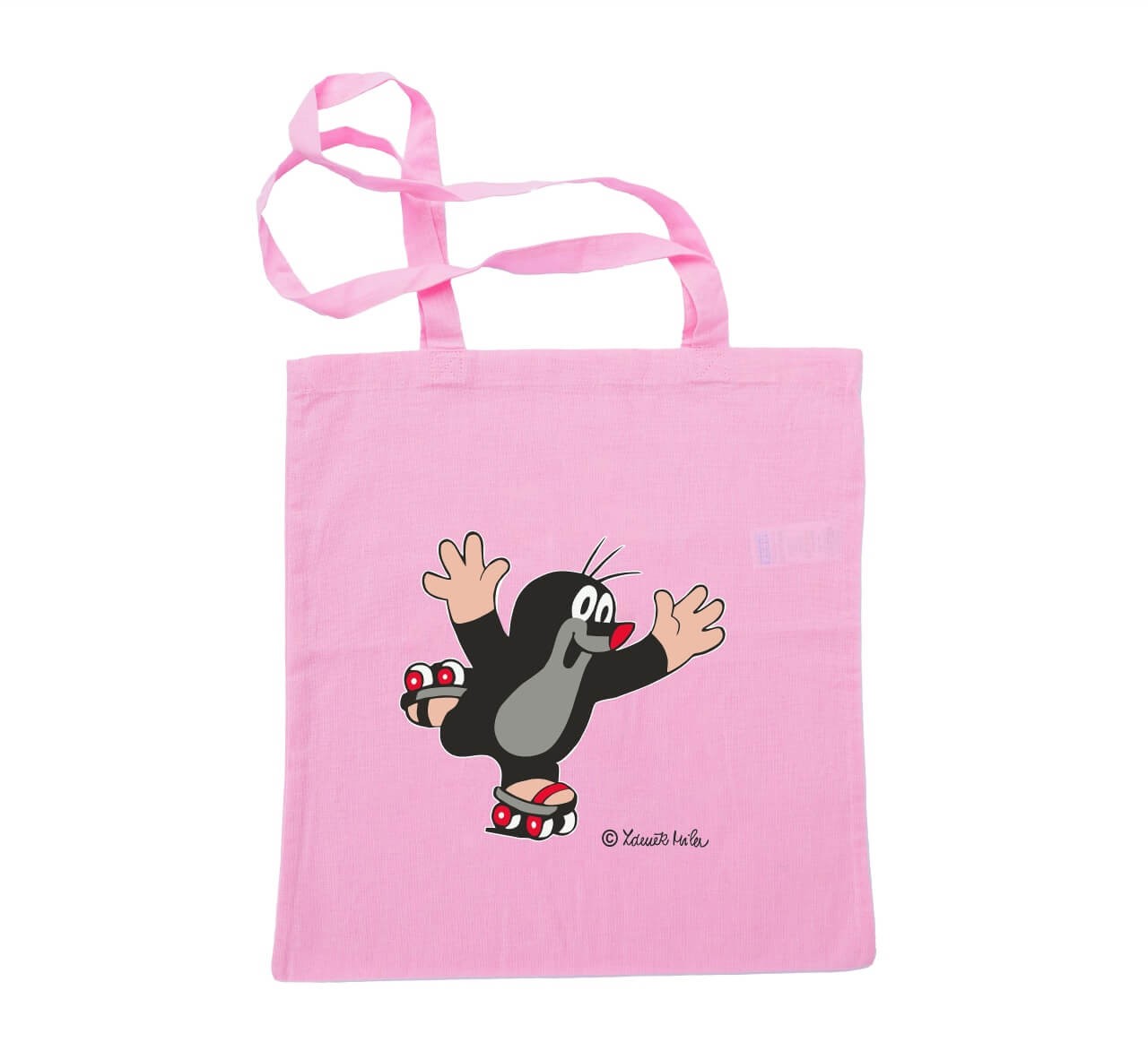 Tasche der kleine Maulwurf mit Rollschuhe in rosa Tasche der kleine Maulwurf mit Rollschuhe in rosa von munabo