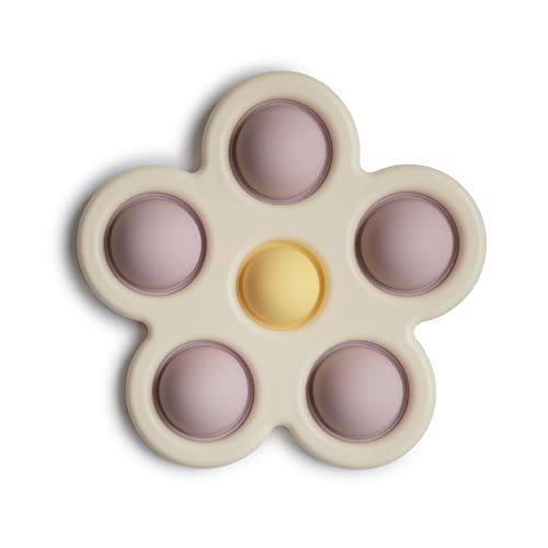 Mushie Blume Pressspielzeug für Kinder & Babys | Sensorisches Spielzeug | Konzentration & Aufmerksamkeit | Zartes Lila/Narzisse/Elfenbein Mushie Blume Pressspielzeug für Kinder & Babys | Sensorisches Spielzeug | Konzentration & Aufmerksamkeit | Zartes Lila/Narzisse/Elfenbein von mushie