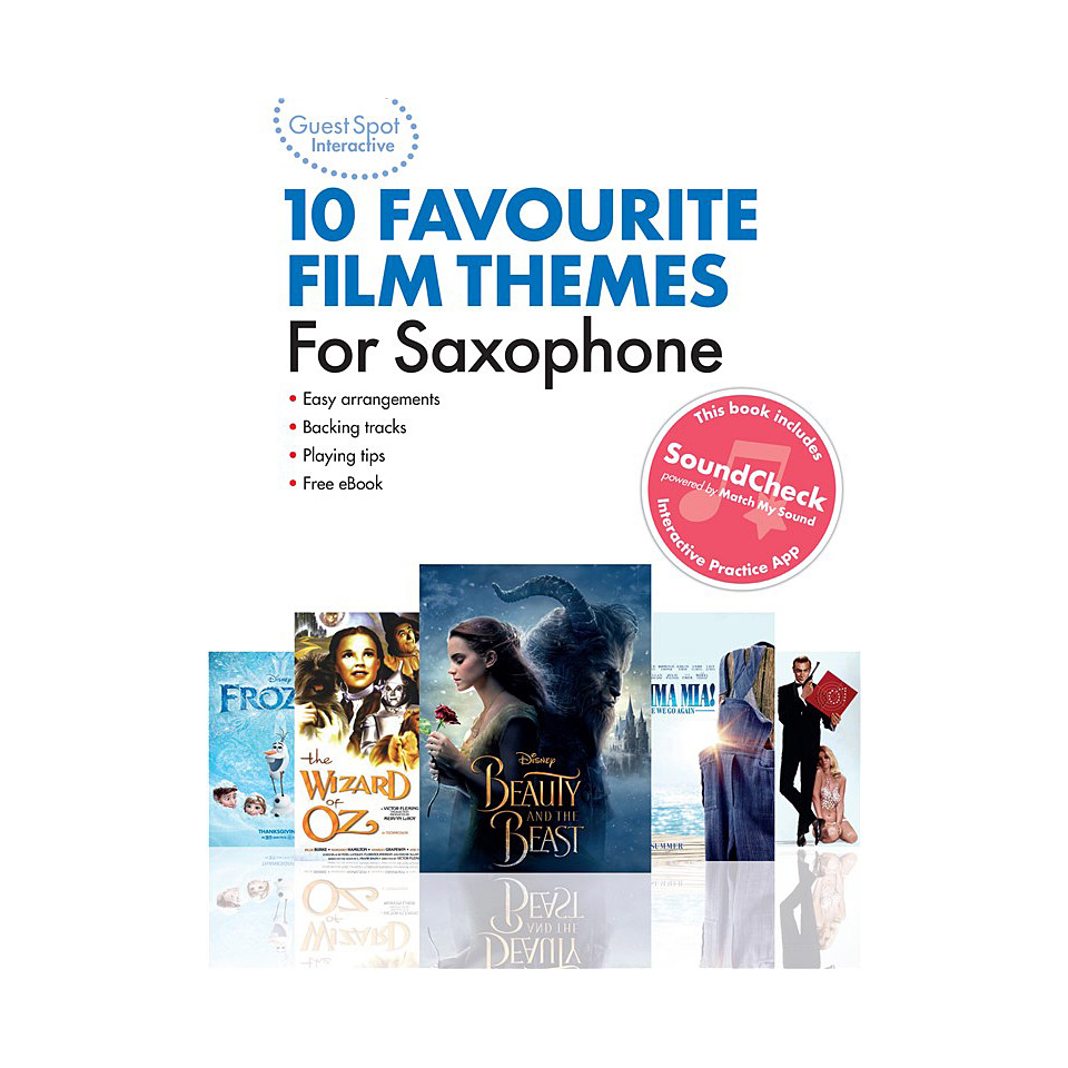 Music Sales 10 Favourite Film Themes for Saxophon Play-Along von music sales