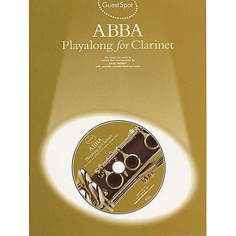 Music Sales ABBA - Playalong for Clarinet Play-Along Music Sales ABBA - Playalong for Clarinet Play-Along von music sales
