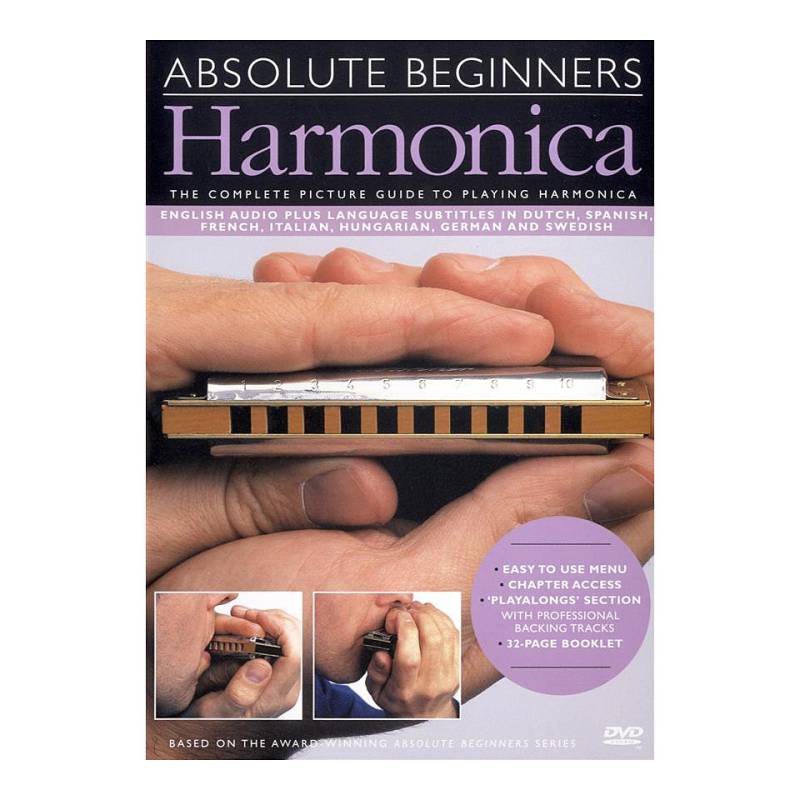 Music Sales Absolute Beginners - Harmonica (DVD) DVD von music sales