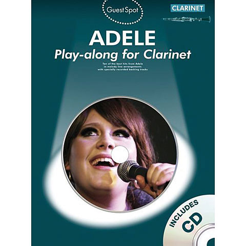 Music Sales Adele - Play-along for Clarinet Play-Along von music sales