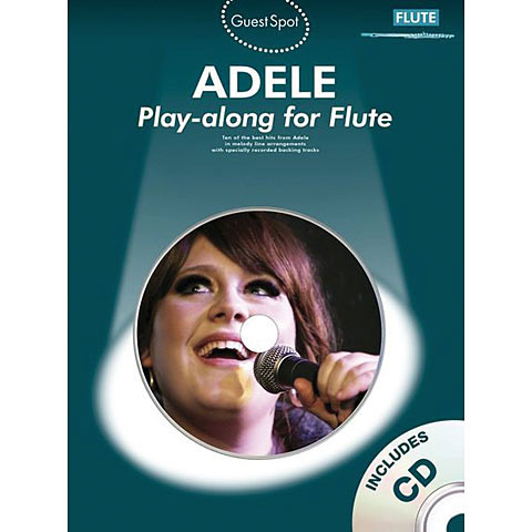 Music Sales Adele - Play-along for Flute Play-Along von music sales