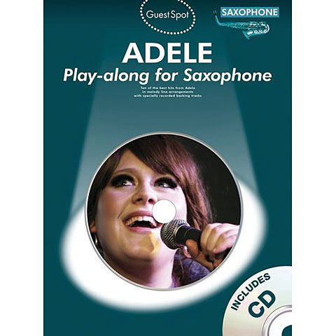 Music Sales Adele - Play-along for Saxophone Play-Along von music sales
