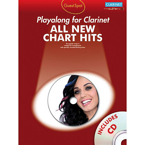 Music Sales All New Chart Hits - Playalong for Clarinet Play-Along Music Sales All New Chart Hits - Playalong for Clarinet Play-Along von music sales