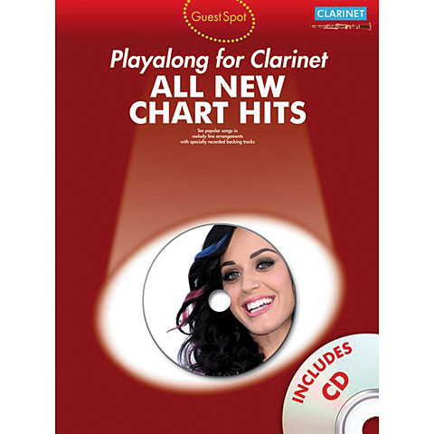 Music Sales All New Chart Hits - Playalong for Clarinet Play-Along von music sales