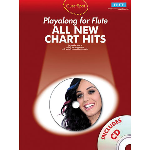Music Sales All New Chart Hits - Playalong for Flute Play-Along von music sales