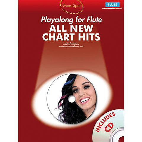 Music Sales All New Chart Hits - Playalong for Flute Play-Along Music Sales All New Chart Hits - Playalong for Flute Play-Along von music sales