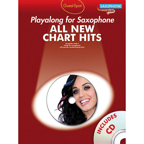 Music Sales All New Chart Hits - Playalong for Saxophone Play-Along Music Sales All New Chart Hits - Playalong for Saxophone Play-Along von music sales