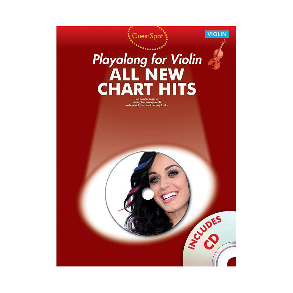 Music Sales All New Chart Hits - Playalong for Violin Play-Along Music Sales All New Chart Hits - Playalong for Violin Play-Along von music sales