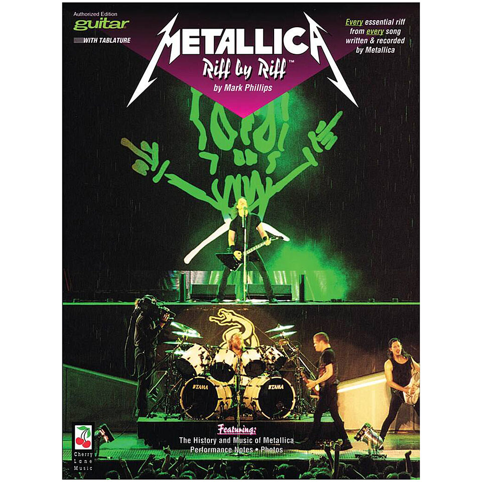 Music Sales Metallica - Riff by Riff Songbook von music sales