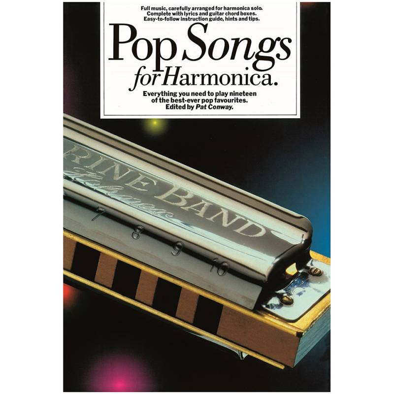 Music Sales Pop Songs For Harmonica Notenbuch von music sales