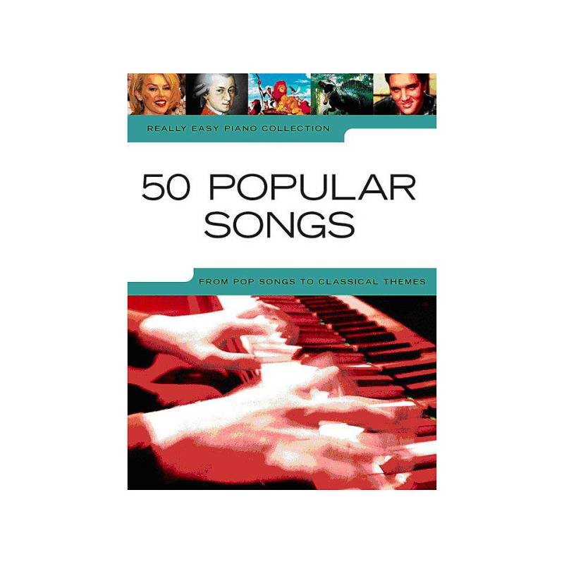 Music Sales Really Easy Piano - 50 Popular Songs Notenbuch von music sales