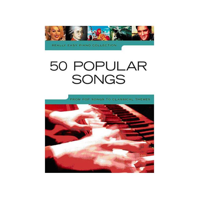 Music Sales Really Easy Piano - 50 Popular Songs Notenbuch von music sales