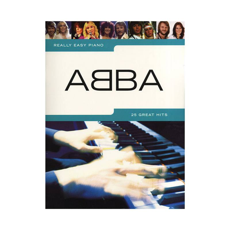 Music Sales Really Easy Piano - ABBA - 25 Great Hits Notenbuch von music sales