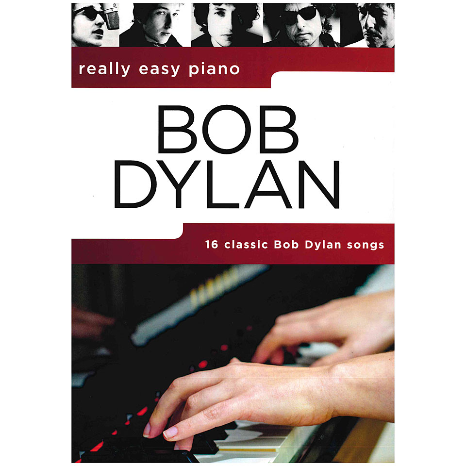 Music Sales Really Easy Piano - Bob Dylon Notenbuch Music Sales Really Easy Piano - Bob Dylon Notenbuch von music sales
