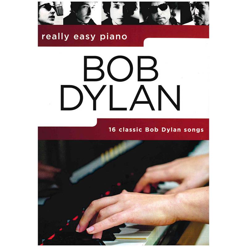 Music Sales Really Easy Piano - Bob Dylon Notenbuch von music sales