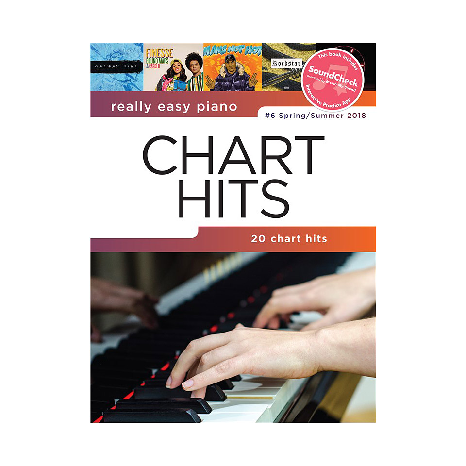 Music Sales Really Easy Piano - Chart Hits #6 Spring/Summer - 20 Music Sales Really Easy Piano - Chart Hits #6 Spring/Summer - 20 von music sales