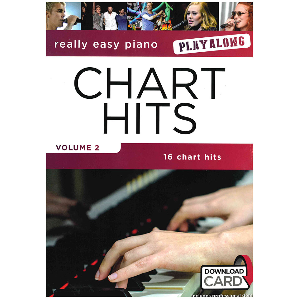 Music Sales Really Easy Piano - Chart Hits Vol. 2 Notenbuch von music sales
