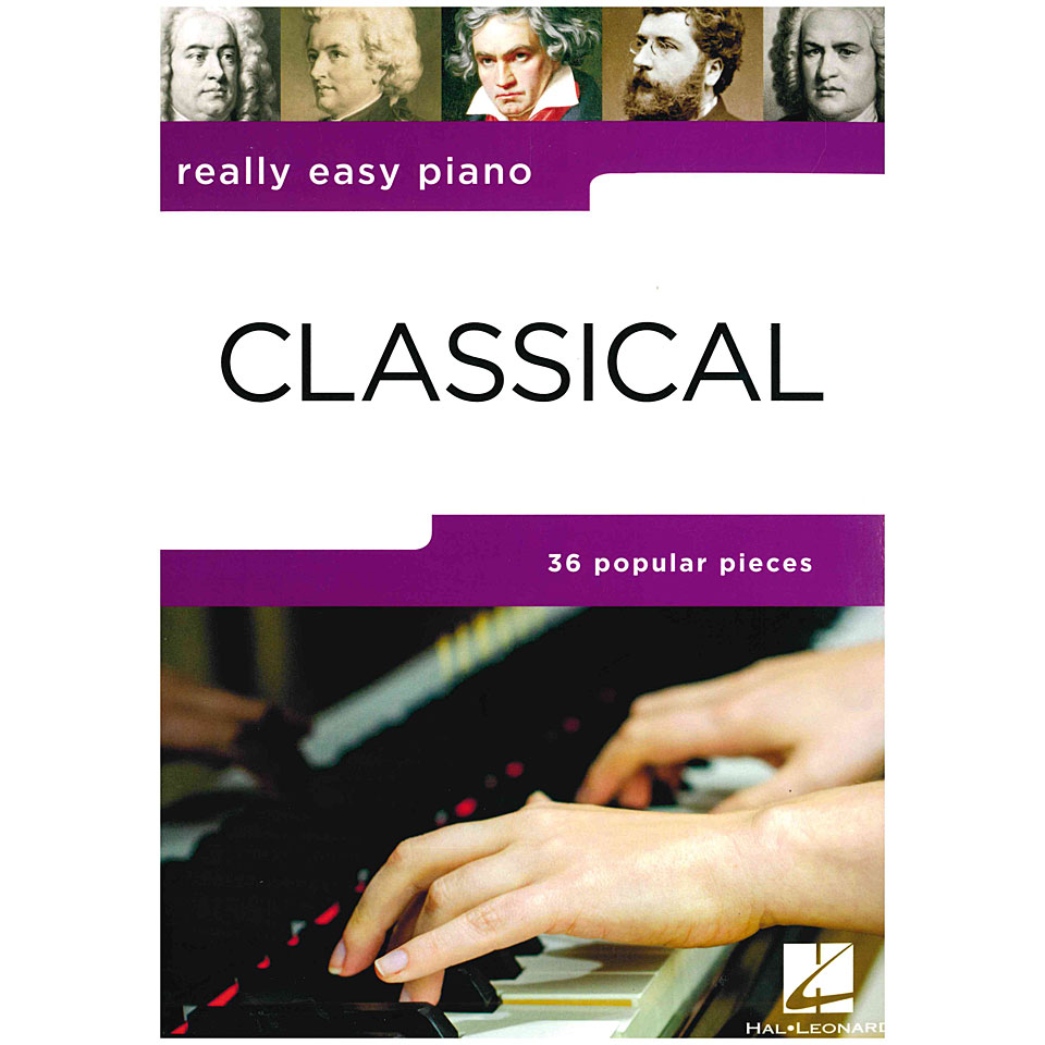 Music Sales Really Easy Piano - Classical Notenbuch von music sales
