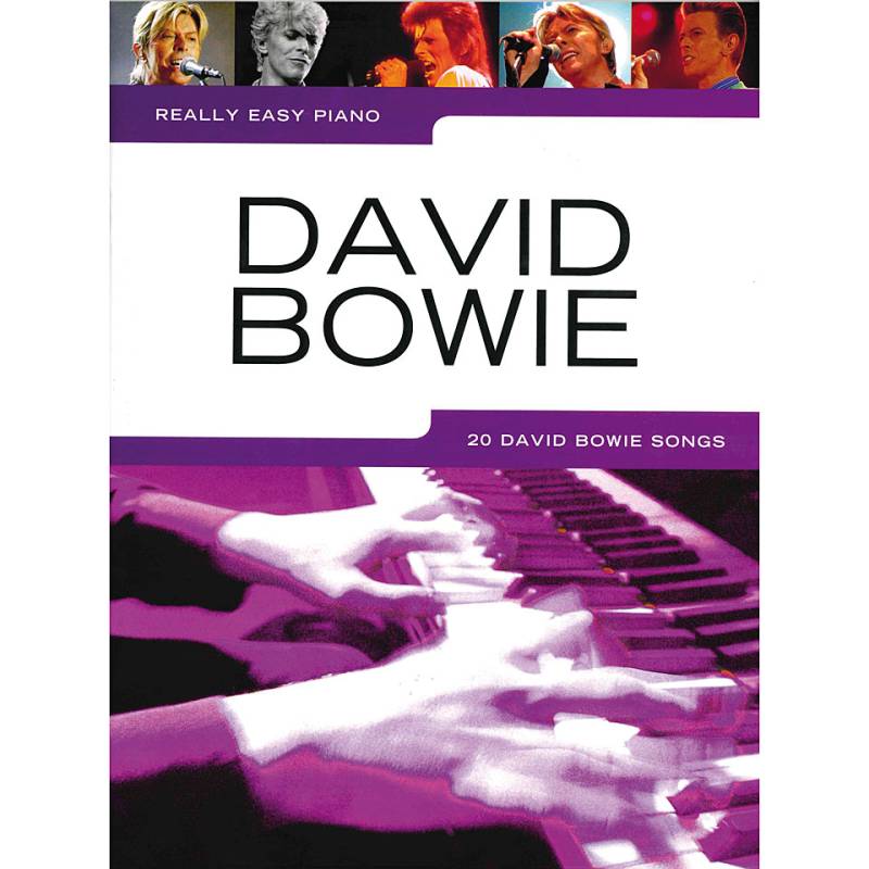 Music Sales Really Easy Piano - David Bowie - 20 David Bowie Songs von music sales
